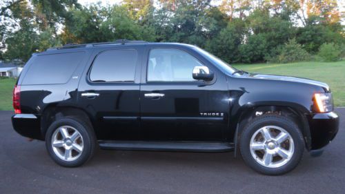2008 chevy tahoe 4wd ltz - loaded, excellent  condition, black