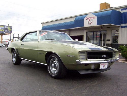 1969 camaro rs  *frost green rally sport*