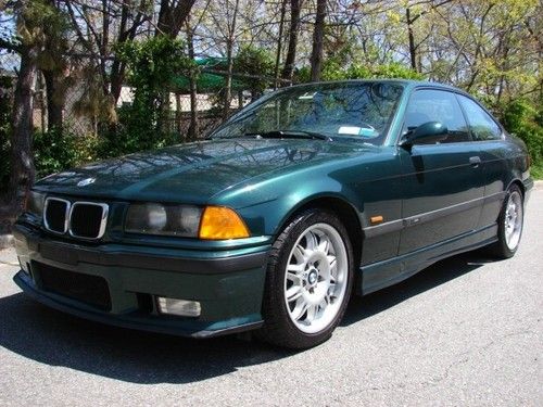Green/black 5-spd power leather sport seats sunroof 1 owner carfax no reserve