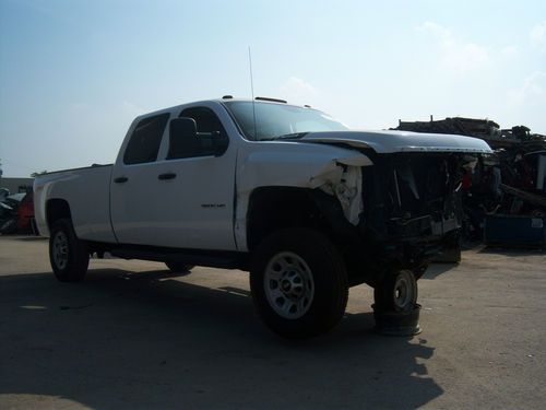 2013 chevrolet 3500 hd 4x4 salvage repairable loaded