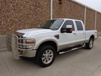 2008 ford f250 king ranch crew cab powerstroke diesel-4x4-navigation-moonroof