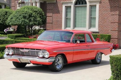 1961 chevy bel air flat top 350 5 speed manual wow rare