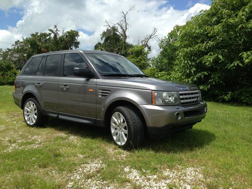 2008 land rover range rover sport supercharged low miles! 4.2l engine