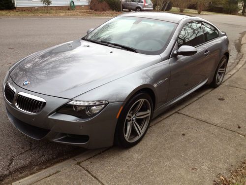 2008 bmw m6 coupe w/carbon fiber package and ***only 1,800 actual miles!!!!