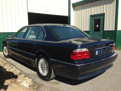 2001 bmw 750il v12 repairable...needs engine... mechanics special