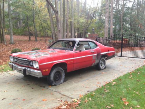 1974 plymouth golden duster barn find survivor classic car antique no reserve