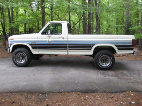 1982 ford f-250 4wd 16,000 miles. one owner, california original, nice