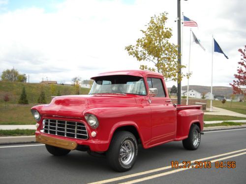 1956 chevy pickup truck - completely restored