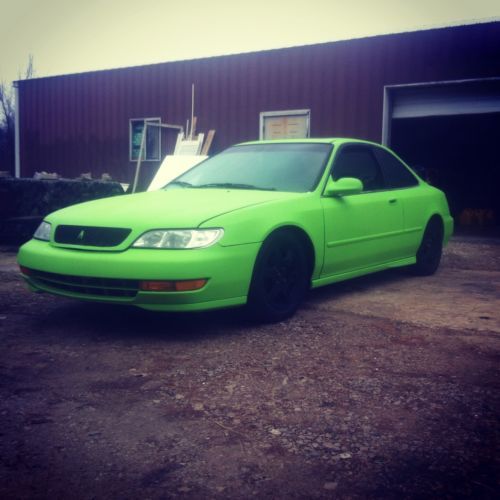 Monster green acura cl type s/hot import/tuner
