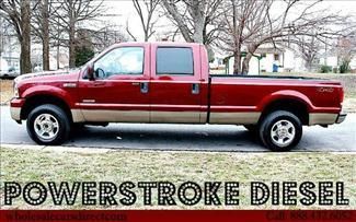 Used ford f-250 crew cab powerstroke turbo diesel long bed 4x4 pickup truck 4wd