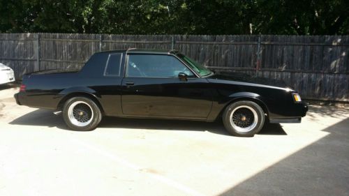 1986 buick grand national fully optioned, 2nd owner, fully restored