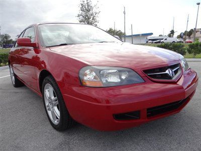 2003 acura cl 3.2 s coupe, florida vehicle, car fax certified, leather interior,