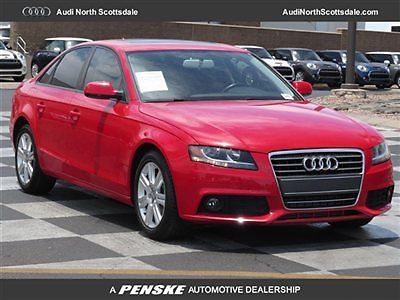 11 audi a4 cvt 49k miles leather  moon roof heated seats no accidents financing