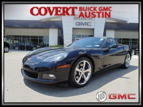 08 chevy vette coupe removable hard top ls3 v8 leather low miles