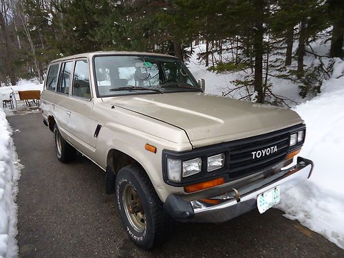 1989 toyota land cruiser fj60 great car for restoration! or for parts!