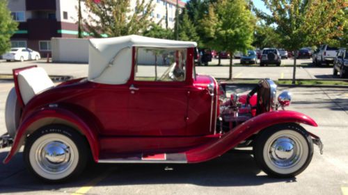 1931 ford model a cabriolet, hotrod, magizine, cover car,