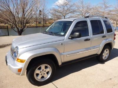 2006 jeep liberty limited crd 4x4 diesel - carfax certified, financing available