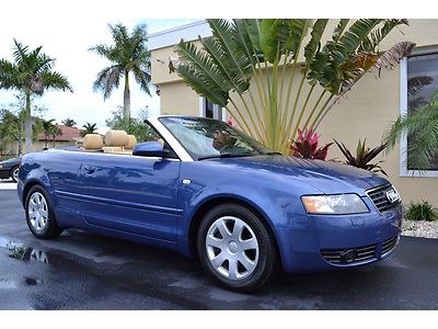 One owner florida fl  convertible leather low mileage $44,470 msrp sport seats