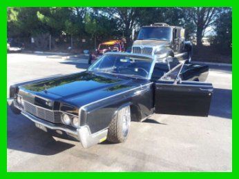 1966 lincoln continental convertible suicide doors leather dvd tv