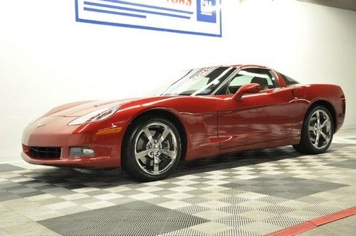 09 2lt heated leather sport crystal red low miles vette like new pristine 10