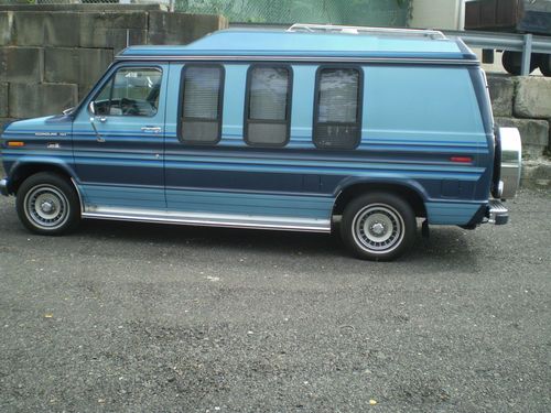 1986 ford econoline conversion mark iii van like new 40,000 original miles rare