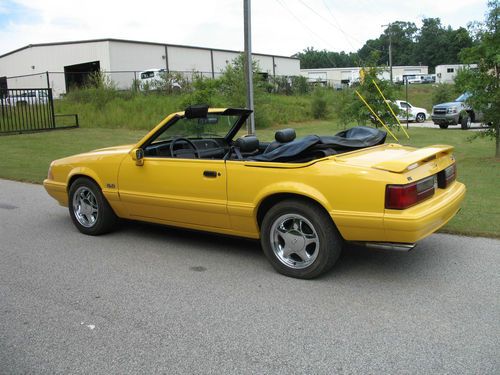1993 ford mustang "special summer edition" convertible rare! automatic 5.0l