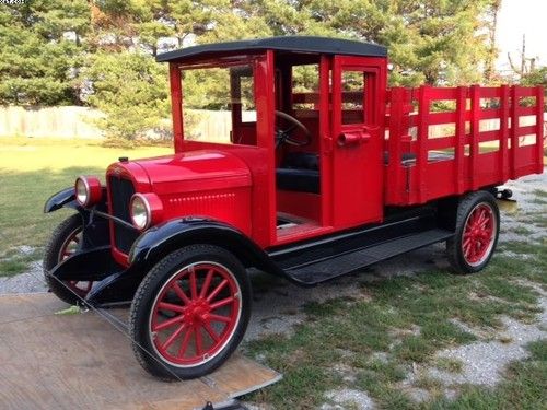 1924 chevy pickup truck restored no reserve