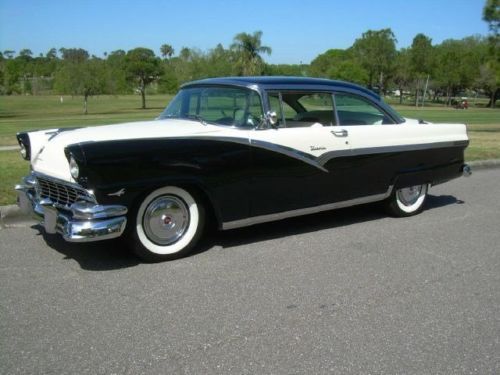 56 ford victoria, two tone paint, excellent condition, wont find a nicer car !!!