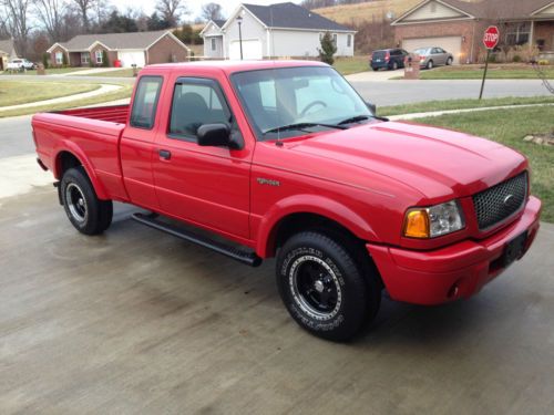 Ford ranger edge red excellent condition