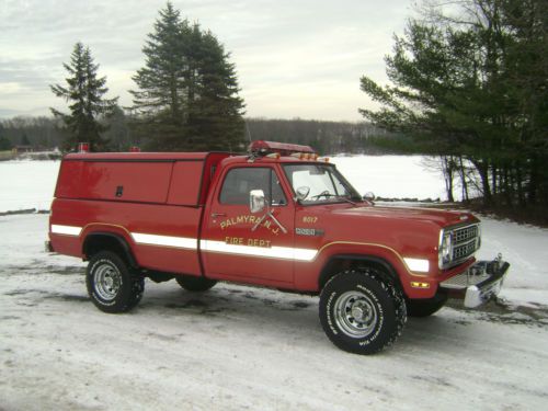 1979 dodge power wagon 200 pickup truck with 9,230 original miles!! garage kept!