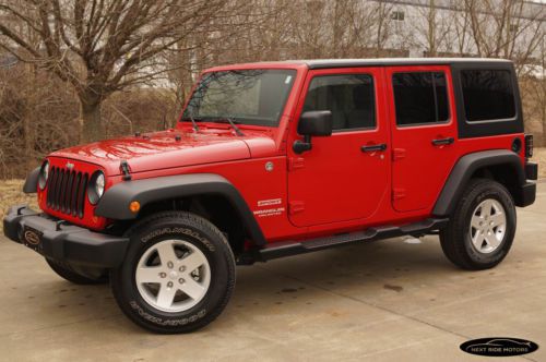 5-days *no reserve* &#039;12 jeep wrangler unlimited sport 4wd 1-owner great deal