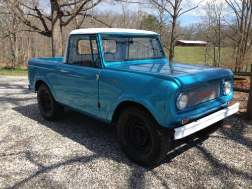 1969 international scout 800 restored right hand drive!