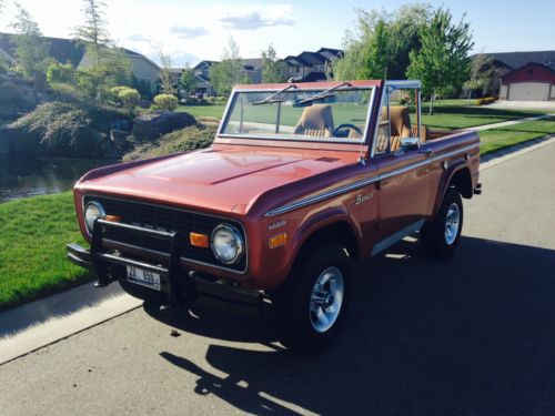 1975 ford bronco &#034;ranger package&#034; automatic