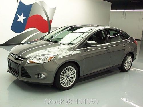 2012 ford focus sel leather sunroof alloy wheels 47k mi texas direct auto