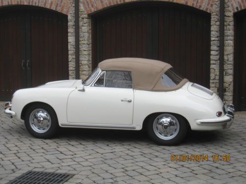 1962 porsche 356b super cabriolet &#034;concours showcar quality&#034;