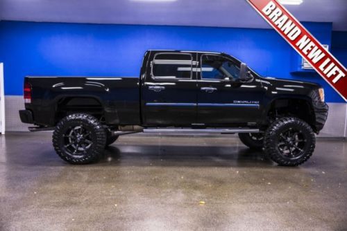 Lifted 4x4 crew cab running boards bed liner leather sunroof pwr locks &amp; windows