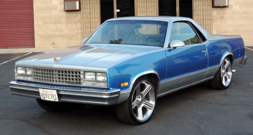 Califoria original, 1984 chevy el camino, gorgeous car! 100% rust free, nice!!!!