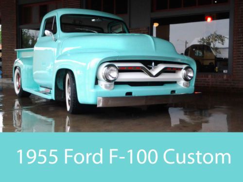 1955 ford f-100 f100 f 100 custom