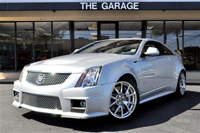 2012 cadillac cts-v coupe 6.2l 556hp supercharged v8, navigation, rear view cam!