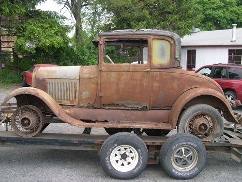 1928 ford model a  5 window coupe  rat rod project car