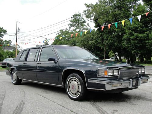 1986 cadillac fleetwood 75 limousine clean