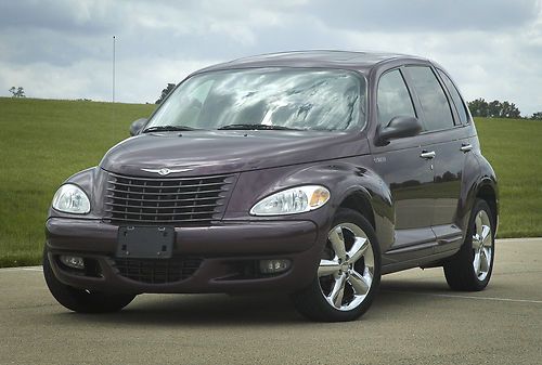 2003 chrysler pt cruiser gt wagon 5 speed cranberry with 17" rims