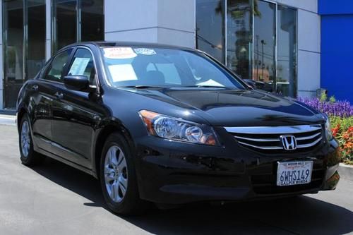 2012 honda accord sedan se- only 11,748 miles! carfax 1-owner! clean title!