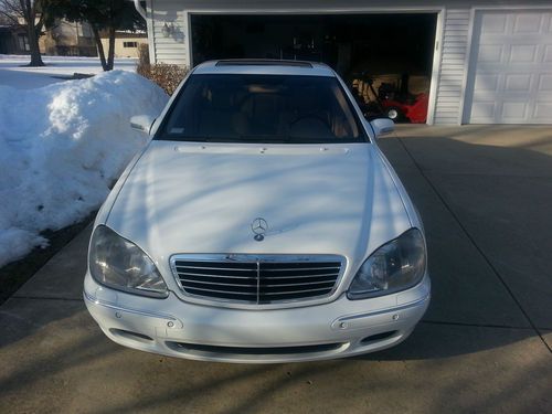 2001 01 mercedes benz s-class s500 pristine condition mint! only 62k miles!