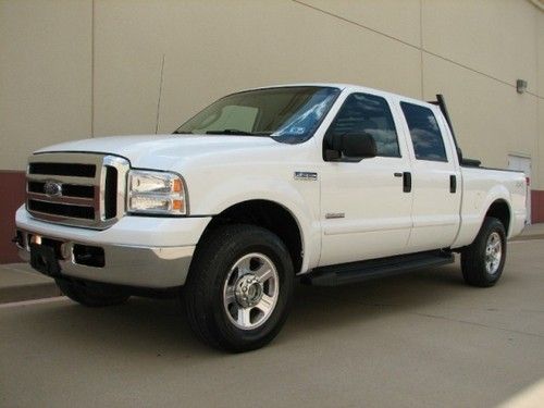 2006 ford f-250 lariat 4x4 diesel, leather, crew cab short bed, very clean!