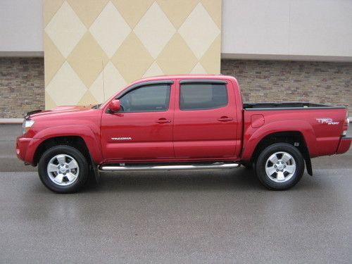 1 owner 2011 tacoma 4x4 trd sport double cab