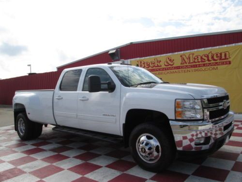 Crew cab lon certified 6.6l leather 5 passenger seating power seat