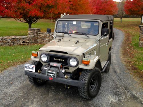 One-of-a-kind 1978 land cruiser fj40 with ps