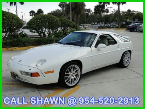 1990 porsche 928, white on white leather, mercedes-benz dealer, just traded in!!