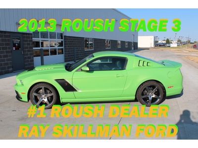 2013 13 rs3 roush stage 3  tvs2300 supercharged 5.0 track package 302